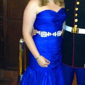 Aspeed Royal Blue Formal Gown